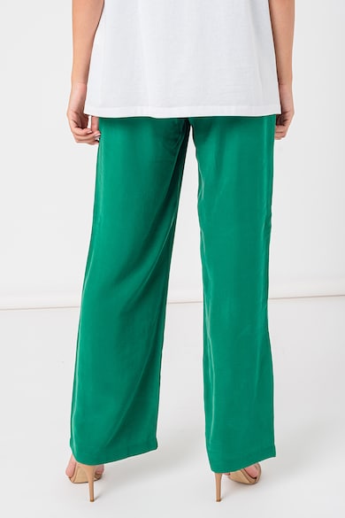 Esprit Панталон с широк крачол и висока талия Жени