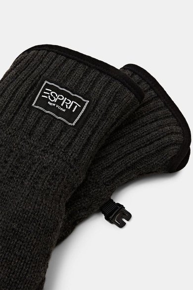 Esprit Плетени ръкавици с лого Мъже