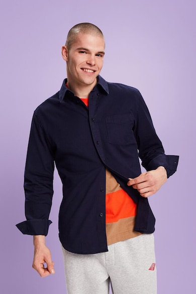 Esprit Риза със стандартна кройка и джоб на гърдите Мъже