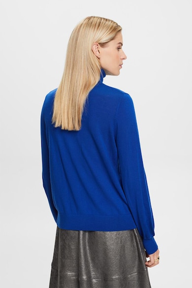 Esprit Вълнен пуловер с поло Жени