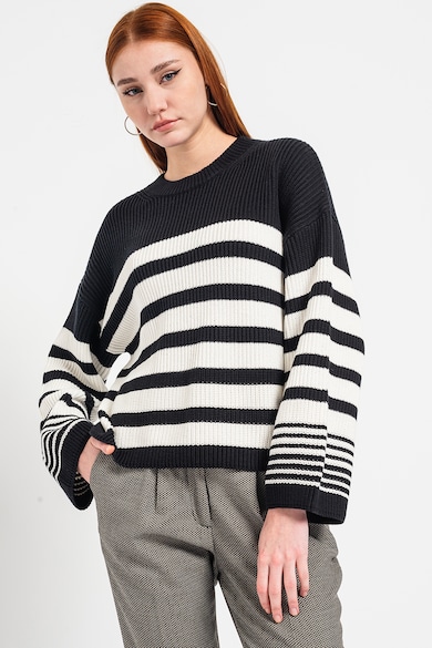 Esprit Раиран пуловер с овално деколте Жени