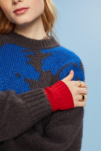 Esprit Пуловер с шарка и паднали ръкави Жени