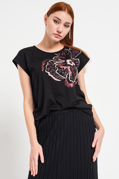 Esprit Тениска с модал с фигурален десен Жени
