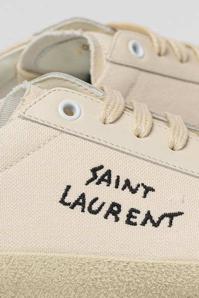 Saint Laurent Bőr- és textilsneaker női
