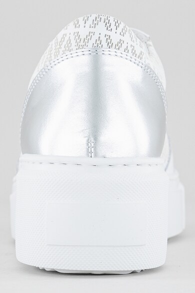 Valentino Кожени спортни обувки с перфорации и лого Жени