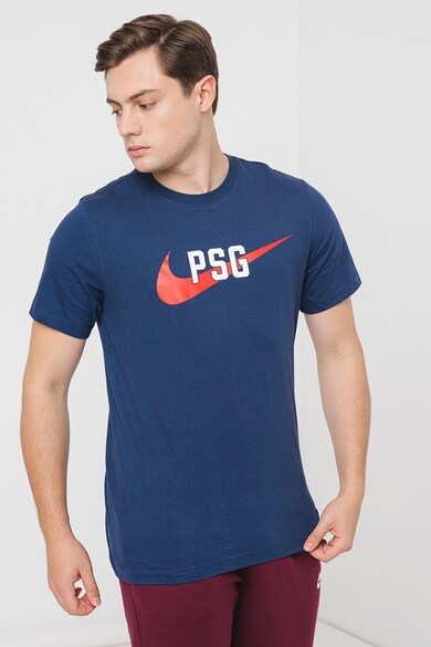 Nike Памучна футболна тениска с лого Мъже