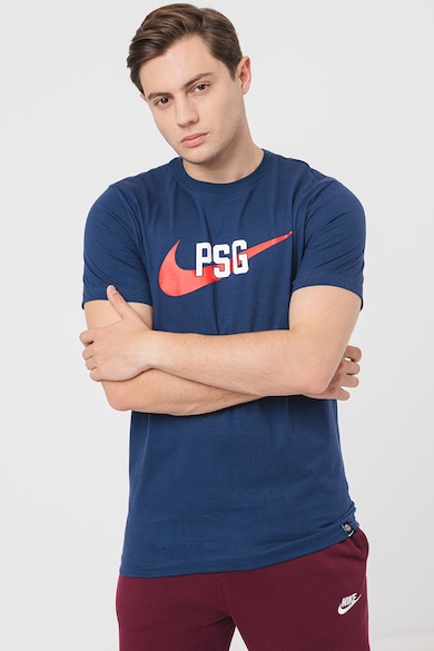 Nike Памучна футболна тениска с лого Мъже