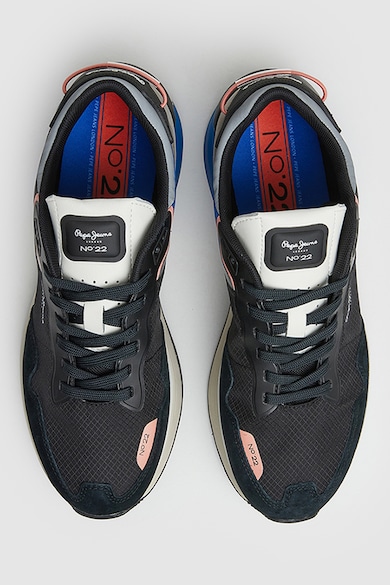 Pepe Jeans London Sneaker bőr és nyersbőr részletekkel férfi