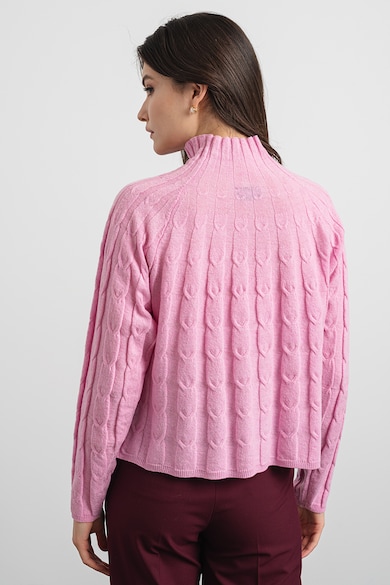 Marella Pulover de lana cu model torsade Kartal Femei