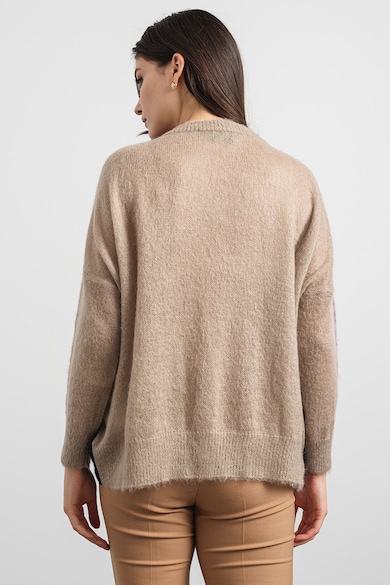 Marella Уголемен пуловер Gineceo с мохер Жени