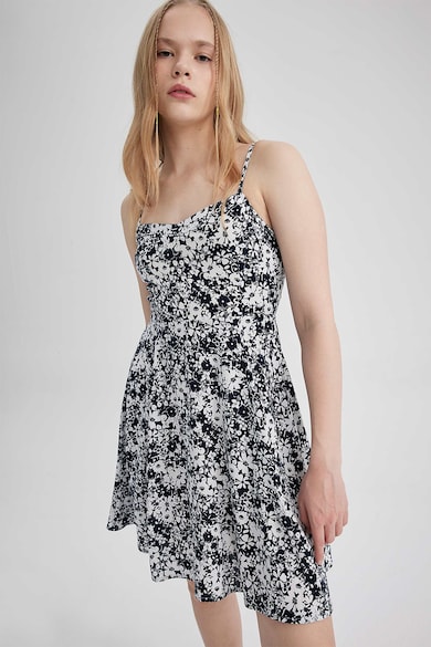 DeFacto Флорална рокля с регулируеми презрамки Жени