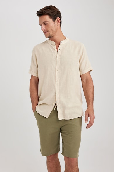 DeFacto Памучна риза с ниска яка Мъже