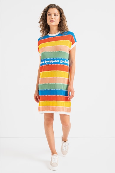 Love Moschino Colorblock dizájnú pulóverruha női