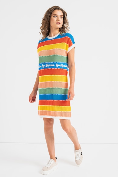 Love Moschino Рокля тип пуловер с дизайн с цветен блок Жени