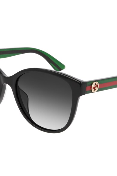 Gucci Слънчеви очила Wrap с плътен цвят Жени