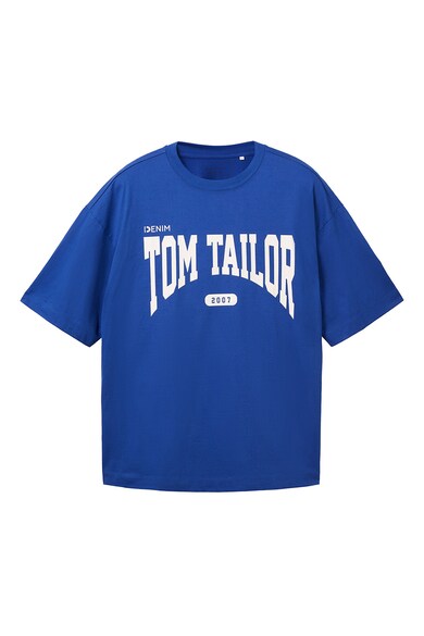 Tom Tailor Уголемена тениска с лого Мъже