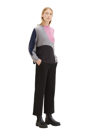 Tom Tailor Colorblock dizájnú pulóver női