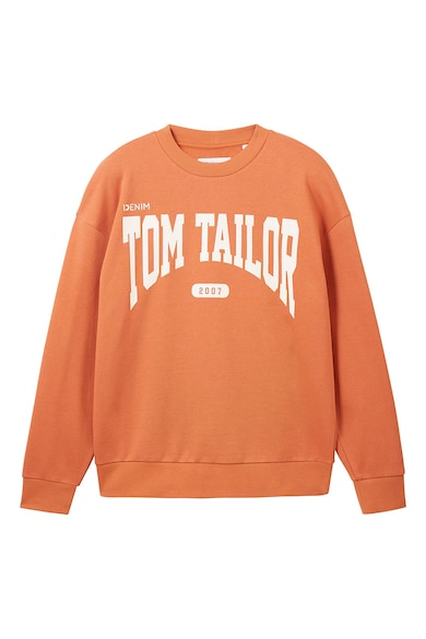 Tom Tailor Logómintás pulóver férfi