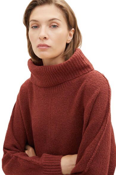 Tom Tailor Garbónyakú finomkötött pulóver női