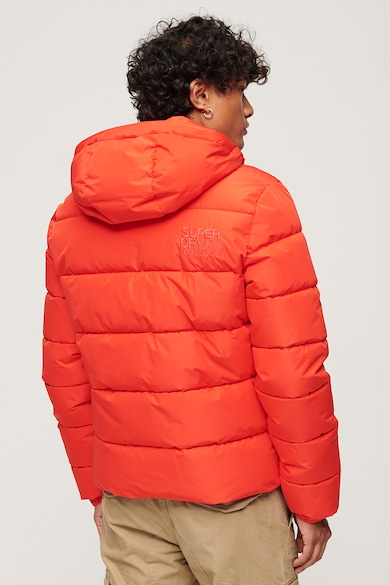 SUPERDRY Sports kényelmes fazonú kapucnis pufi télikabát férfi