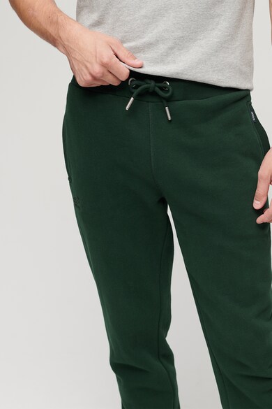 SUPERDRY Спортен панталон Essential с памук с връзка Мъже