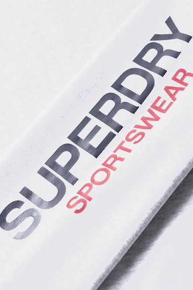 SUPERDRY Bluza sport lejera cu imprimeu logo Barbati