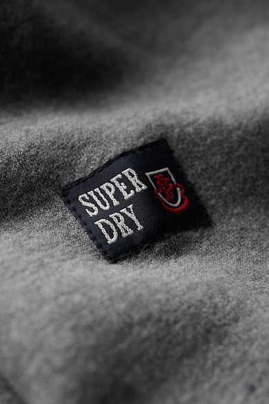 SUPERDRY Ovin Athletic kenguruzsebes pulóver húzózsinóros kapucnival férfi