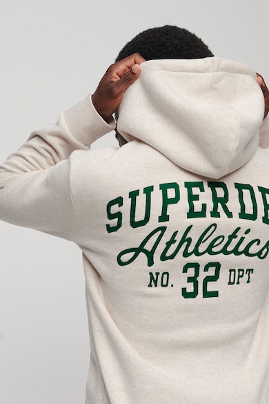SUPERDRY None Athletic kapucnis bő fazonú pulóver logómintával férfi