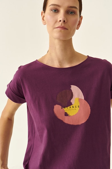 Tatuum Тениска с десен Maki от органичен памук Жени