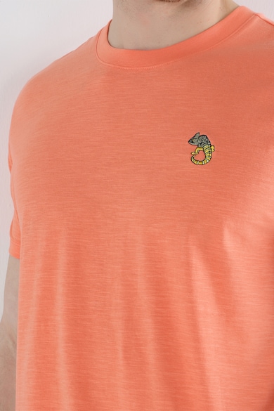COLIN'S Kerek nyakú póló hímzett részlettel férfi
