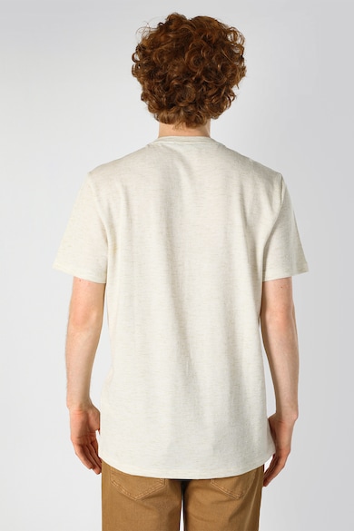 COLIN'S Kerek nyakú texturált póló férfi
