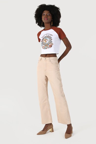 COLIN'S Къса тениска с фигурална щампа Жени