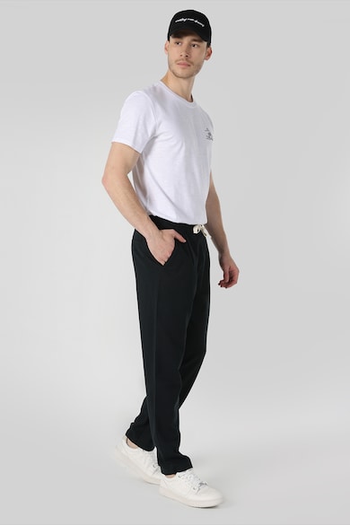 COLIN'S Панталон с лен със средна талия и връзка Мъже