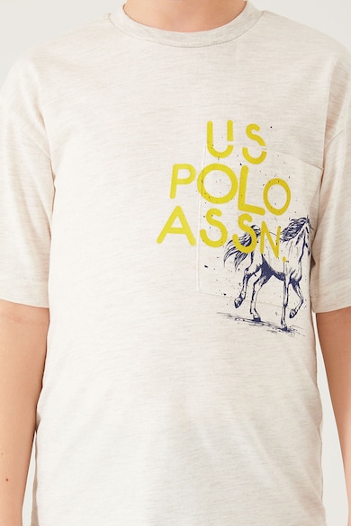 U.S. Polo Assn. Logómintás pizsama Fiú
