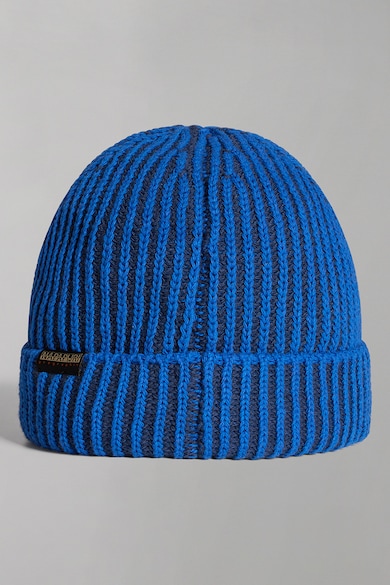 Napapijri Плетена шапка с пришито лого Мъже