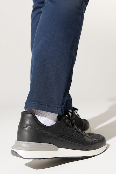 AC&Co Műbőr sneaker hálós anyagbetétekkel férfi