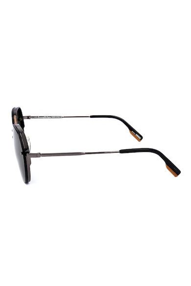 Ermenegildo Zegna Овални слънчеви очила с плътни стъкла Мъже
