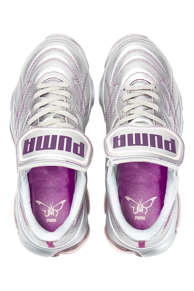 Puma Кожени спортни обувки Dome King в металик Жени