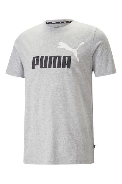 Puma Tricou de bumbac cu imprimeu logo Essentials+2 Barbati