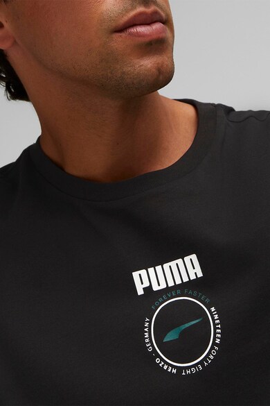 Puma Памучна блуза RAD/CAL, Черен, Син1` Мъже