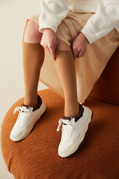 Penti Hosszú szárú egyszínű zokni női