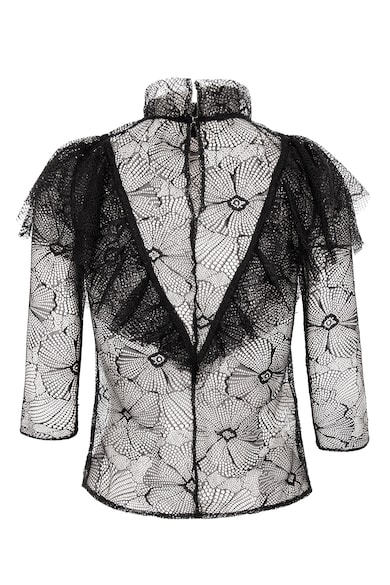 AVENUE No.29 Дантелена блуза с набирания Жени