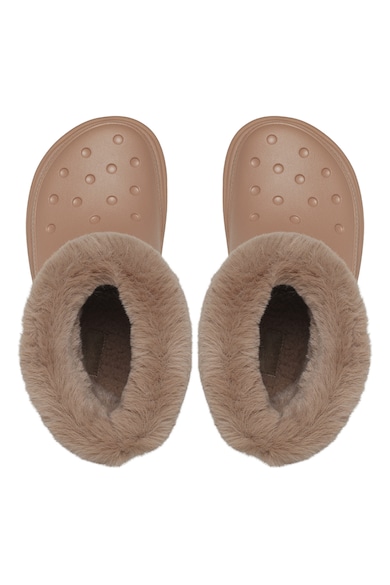 Crocs Ghete unisex fara inchidere cu captuseala din blana sintetica Barbati