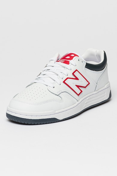 New Balance Pantofi sport unisex de piele cu logo 480 Femei