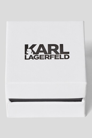 Karl Lagerfeld Обеци от месинг Ikonik с винтчета Жени