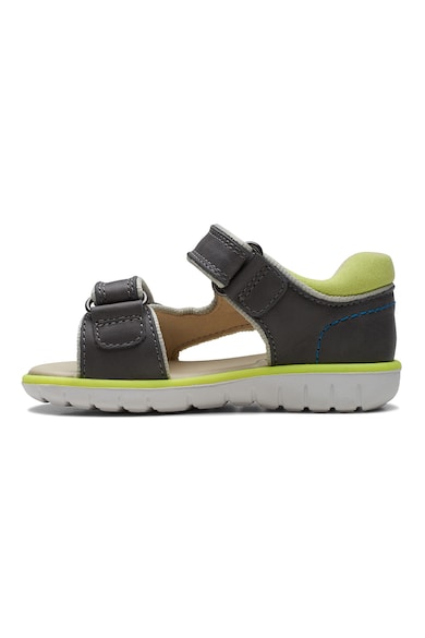 Clarks Sandale de piele cu velcro Roam Plane Baieti