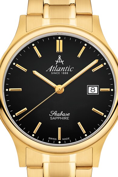 Atlantic Кварцов часовник от неръждаема стомана Мъже
