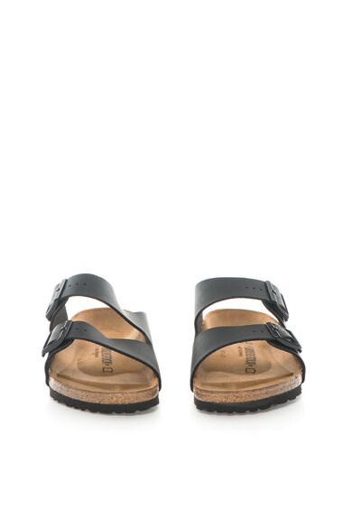 Birkenstock Papuci negri cu calapod clasic Arizona Barbati