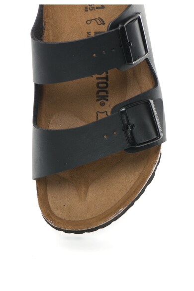 Birkenstock Papuci negri cu calapod clasic Arizona Barbati