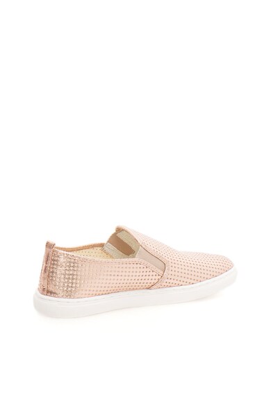 Buffalo Pantofi slip-on auriu rose cu perforatii Femei